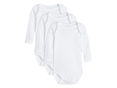 Name It hvid body ensfarvede (3-pak)